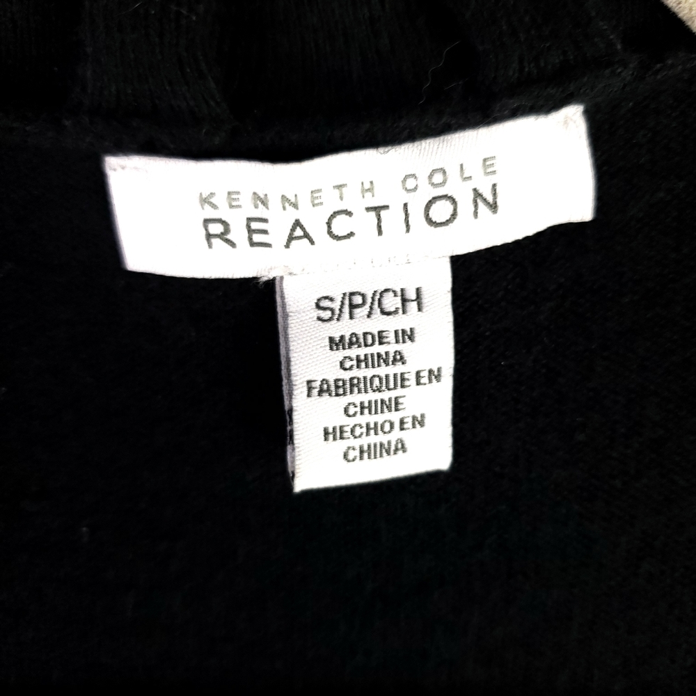 Reaction Cardigan Sz S Black - Picture 3 of 4